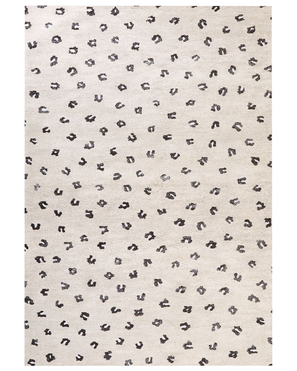 Teppich AFIS Beige 160 x 230 cm Baumwolle