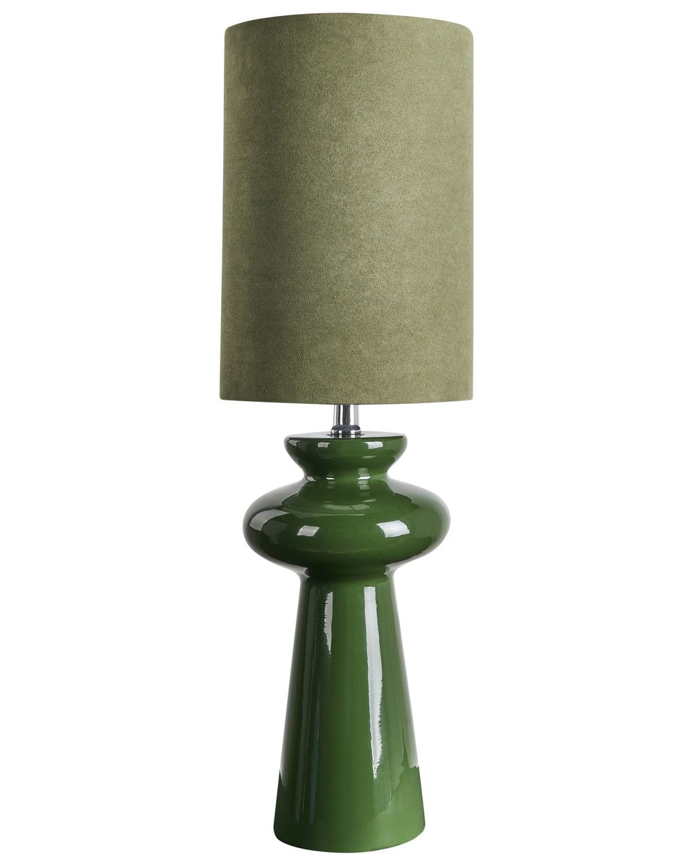 Lampada da tavolo OTEROS Verde oliva