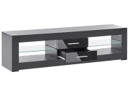 Szafka RTV LED ESQUIMALT Czarny_1030886