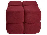 Puf CALIENTE Boucle Bordowy_1069727