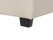 Wasserbett Stoff BELFORT 140 x 200 cm Hellbeige_849954