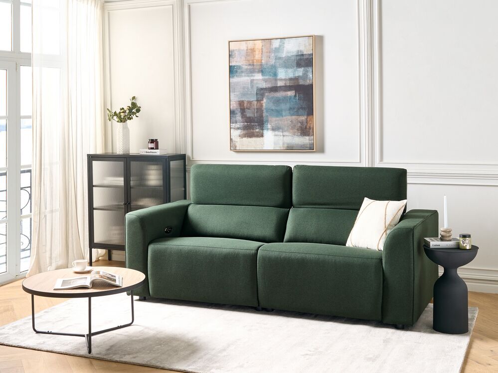 Green recliner sofa sale
