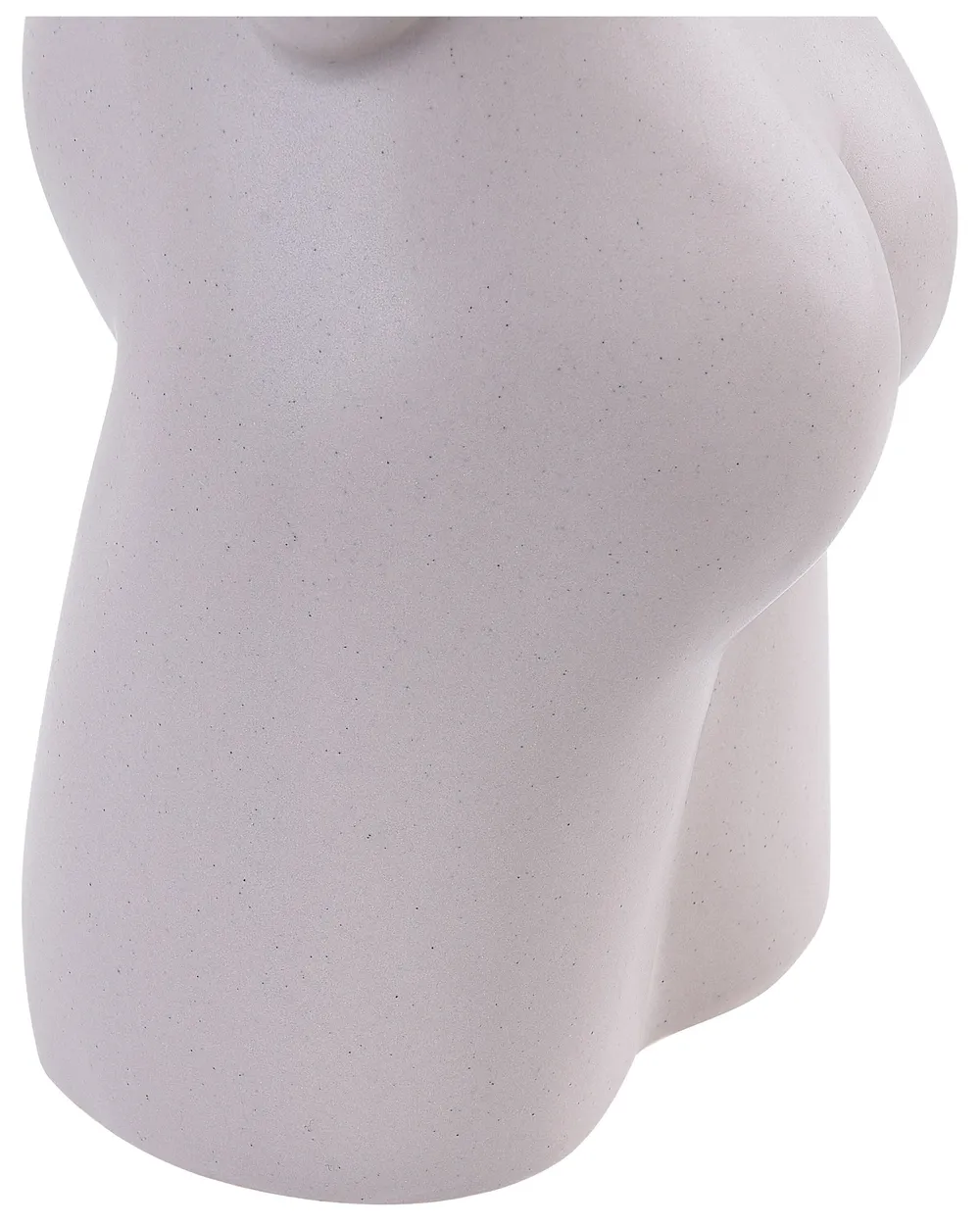 Wazon na kwiaty KILKIS 24 cm Ceramika Beżowy_845412