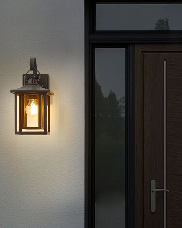 Outdoor Wall Light Black ALMOND