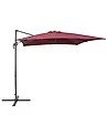 Cantilever Parasol 250 cm MONZA Burgundy