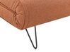 Canapé convertible 2 places en tissu orange VESTFOLD_930277