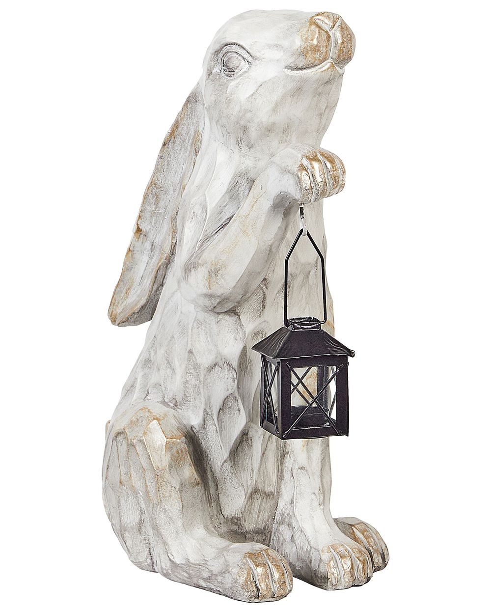 Garden Figurine GERLAND Rabbit 37 cm Off-White