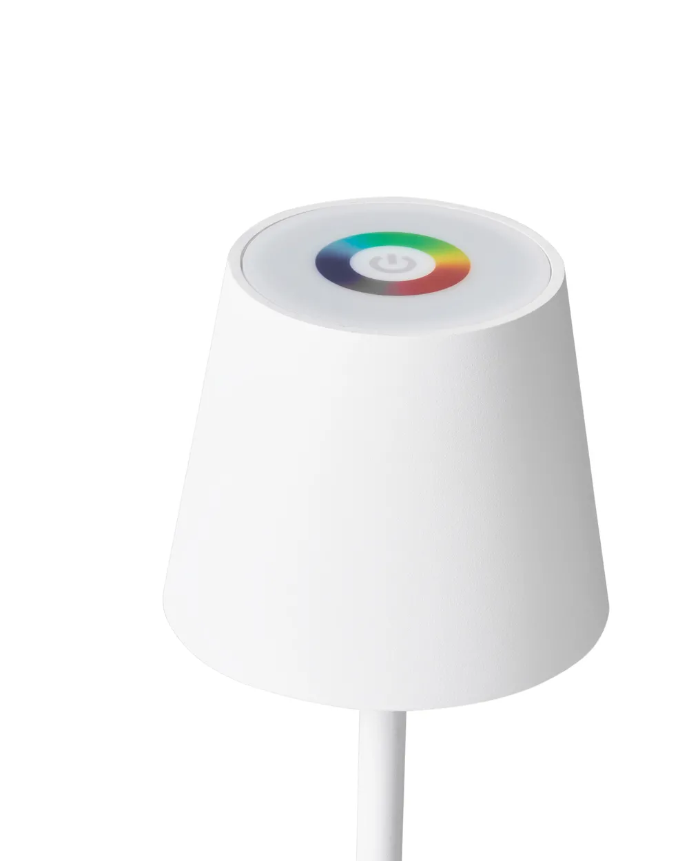 Bezprzewodowa lampa stołowa LED VALIRA Ze ściemniaczem Metal Biały_940496