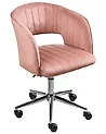 Desk Chair KATONAH Velvet Pink