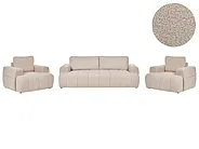 Sofa Set 5-Sitzer NARILLA Bouclé Beige_1161123