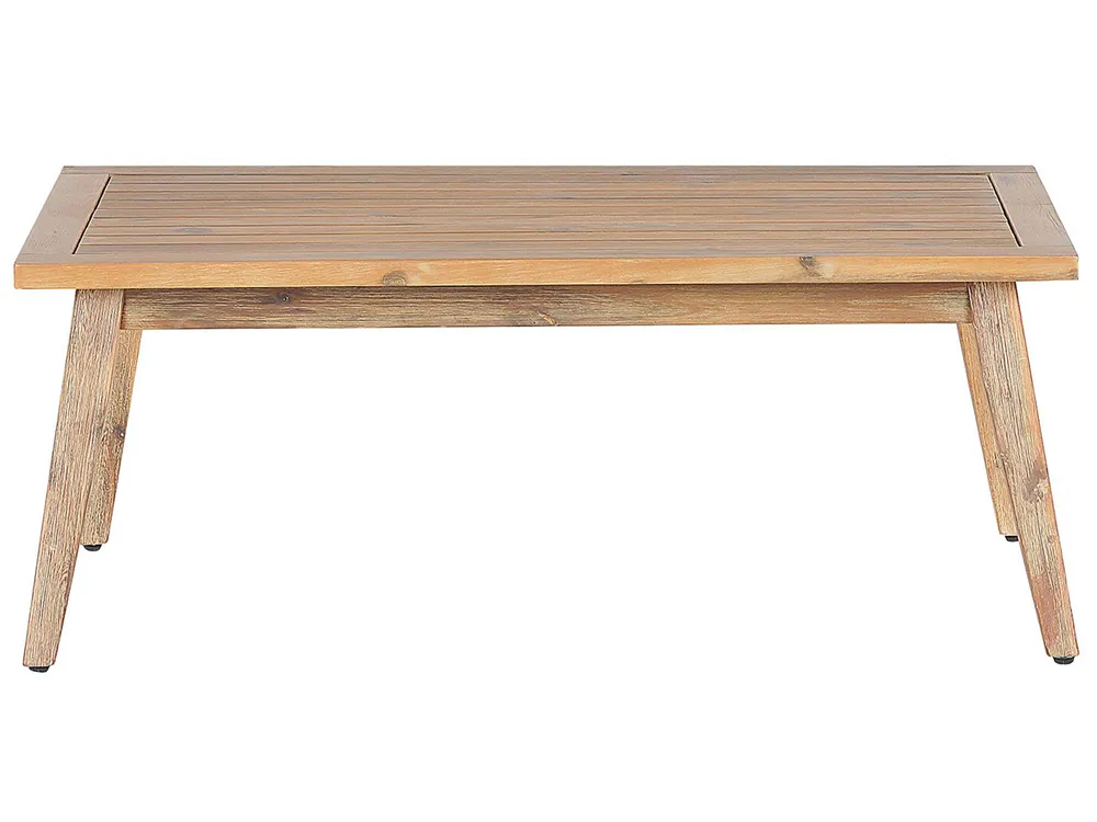 Set da giardino con tavolo 4 posti MERANO Legno d'acacia Grigio_772241