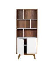 Regal COLUMBUS 182 cm Braun / Weiss_1188284