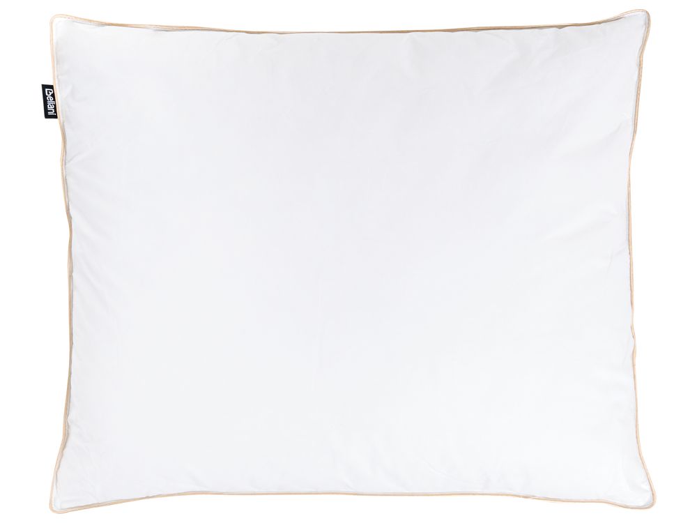 3-Chamber Bed Pillow ETNA Low 50 x 60 cm Duck Feathers and Down White