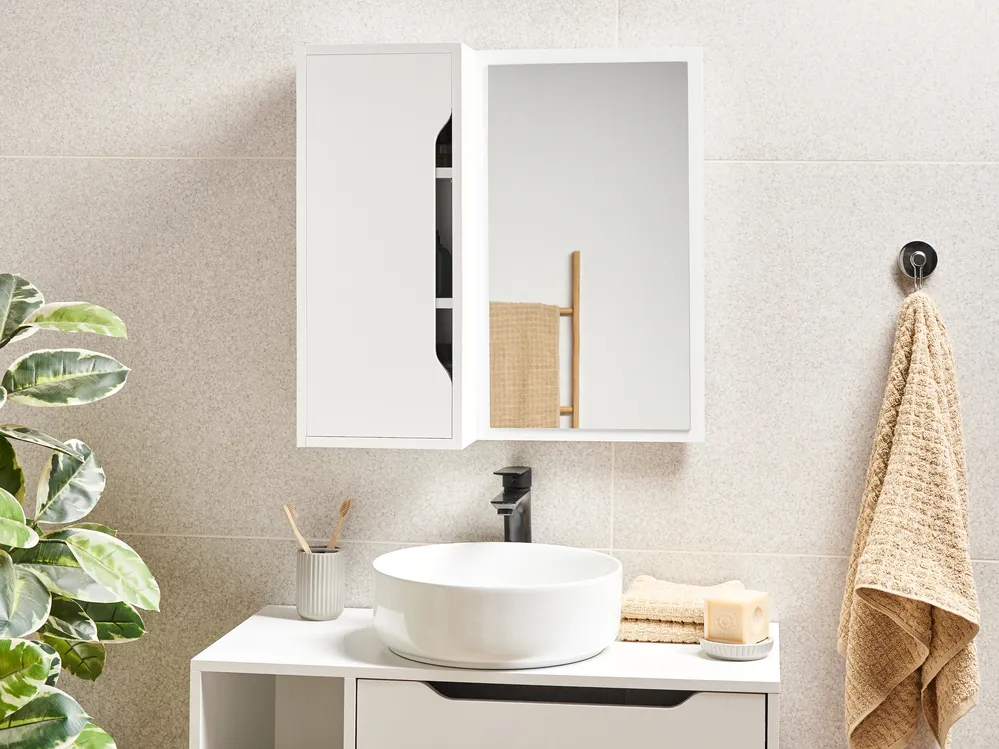 Wall Cabinet PALMAS 60 cm 60 cm White