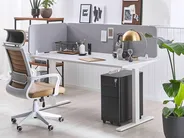 Divisorio da scrivania WALLY 120 x 40 cm Grigio chiaro_1068064