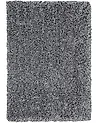 Shaggy Rug CIDE Black/ White 160 x 230 cm