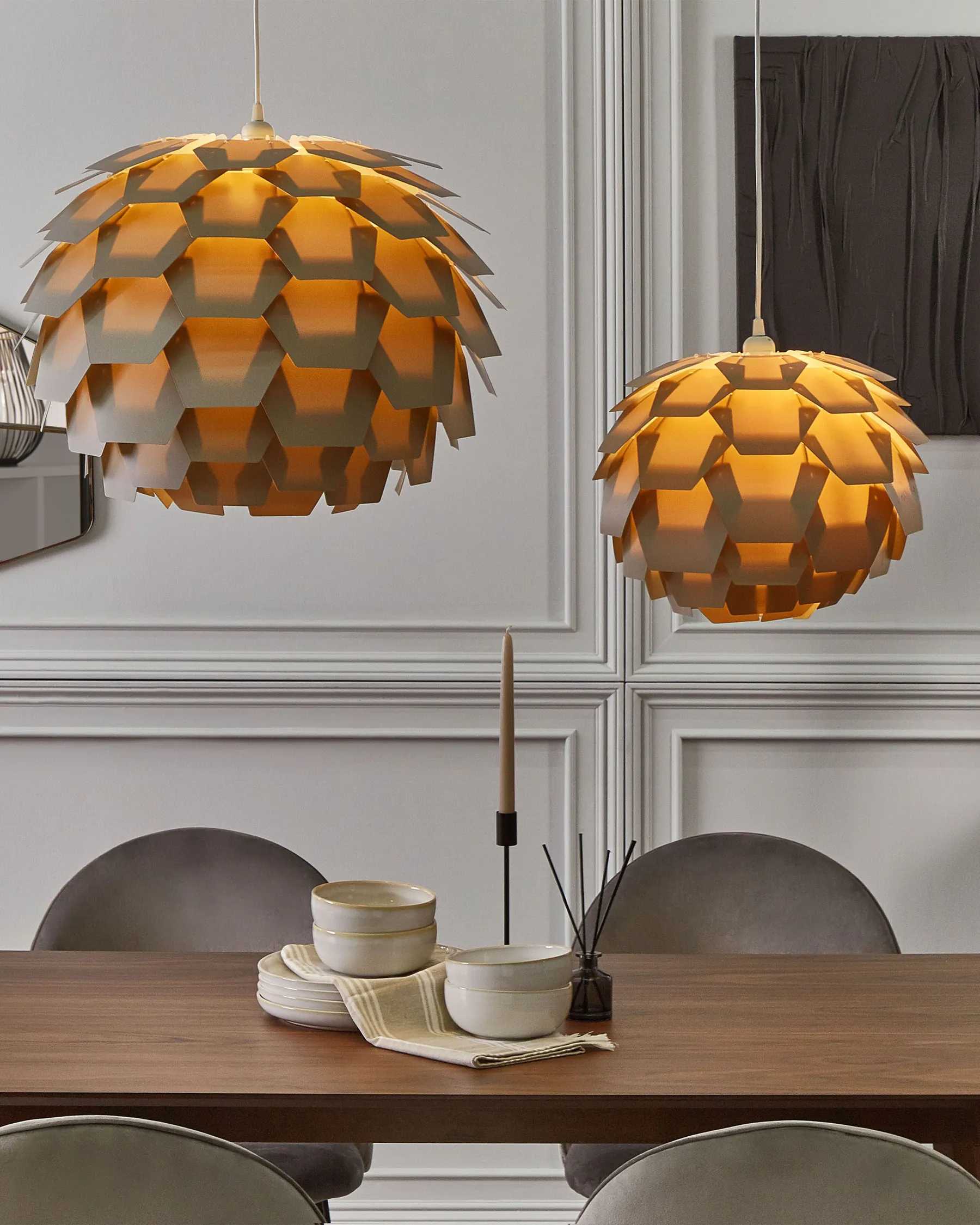 Pendant Lamp SEGRE L Grey_684857