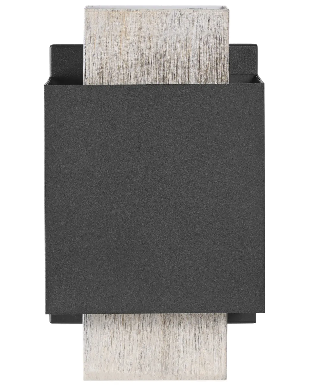 Set of 2 Outdoor LED Wall Lights TIMOK Black_1099999