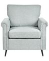 Fabric Armchair Light Grey VIETAS_870624