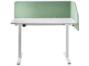Desk Screen FOLDY 120 x 50 cm Light Green_1041432