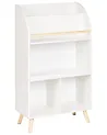 Regał na książki 3 półki LILOET 102 cm Biały
