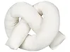 Poduszka dekoracyjna GLADIOLUS 172 x 14 cm Boucle Złamana biel Jednolity