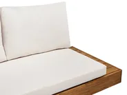 Sofa ogrodowa dla 3 osób MARETTIMO Certyfikowane drewno akacjowe Złamana biel_953708