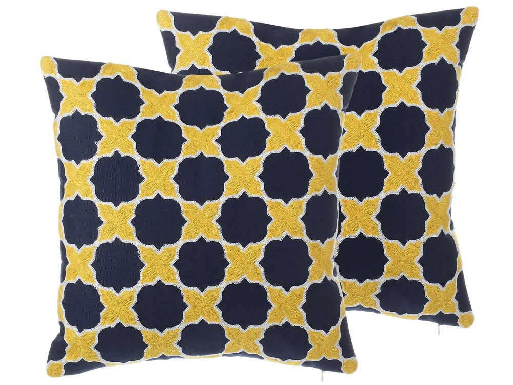Quatrefoil cushion cheap