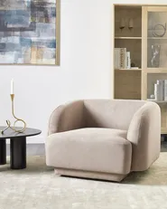 Poltrona SKJANES Tessuto Tortora_959688
