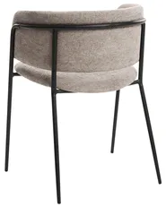 Set di 2 sedie da pranzo SPRINGER Ciniglia Tortora_1040021