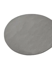 Tappeto VASCO Grigio scuro ø 140 cm Lana_1068733