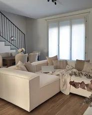 Modular Sofa 3 Seater ARDAL Boucle Off-White_1039215