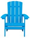 Chaise de jardin bleue ADIRONDACK_728475