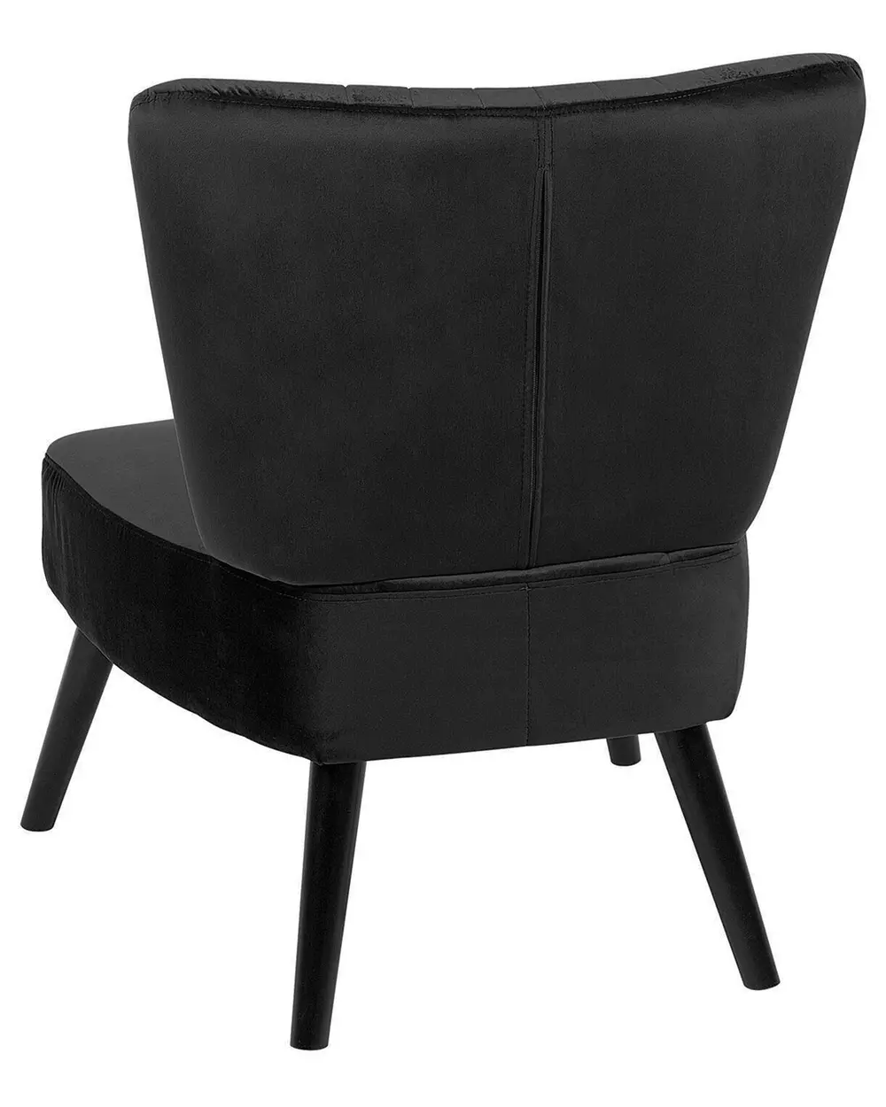 Armchair VAASA Velvet Black_719829
