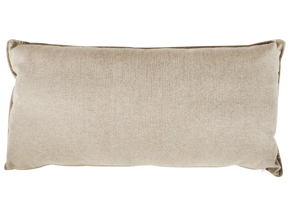 Left-Hand Chaise Longue YERRES Fabric Beige_926202