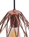 Lampe suspension en métal cuivré MAGRA_684501