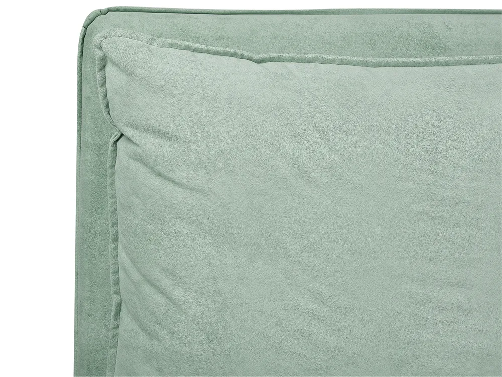 Waterbed Velvet BAJONNA 160 x 200 cm (EU King Size) Mint Green_1009520