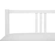 Bed Pine Wood VANNES 140 x 200 cm (EU Double) White_752630