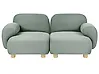 Sofa modułowa dla 2 osób AMLI Jasnozielony