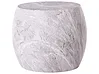 Side Table RICADI 40 cm 58 cm Marble Effect Grey Marble