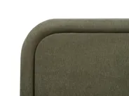 Waterbed Faux Linen LAVARDENS 180 x 200 cm (EU Super King) Green_971115