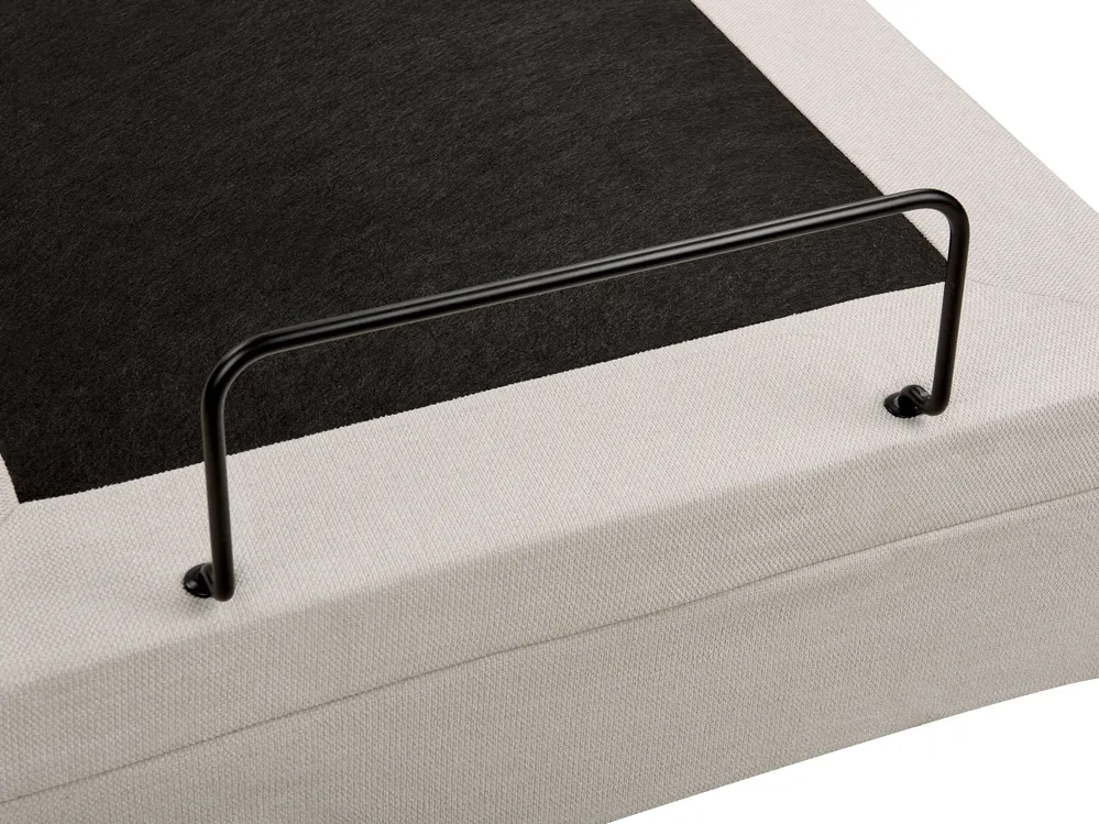 Adjustable Bed Fabric VICEROY 180 x 200 cm (EU Super King) Light Beige_1044530
