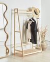 Wooden Clothes Rack Light Wood BAKER_935385