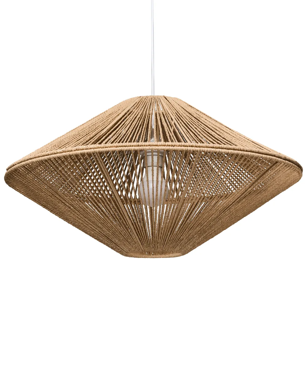 Pendant Lamp CAVES Paper Rope Natural_1037565
