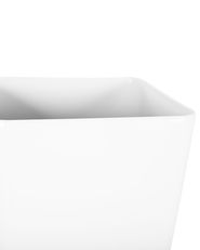 Lechuza Pflanzgefäß-Set Weiß 40x40x76cm – Mit Cleverem Bewässerungssystem & Wasserstandsanzeige