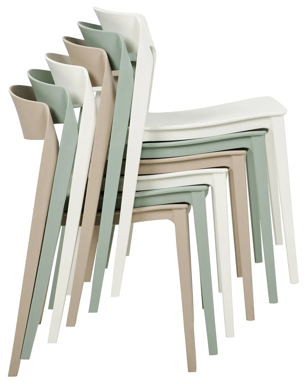 Set of 2 Dining Chairs SOMERS Mint Green_873479