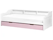 Trundle Bed Pine Wood EDERN 90 x 200 cm (EU Single) Pink_980357