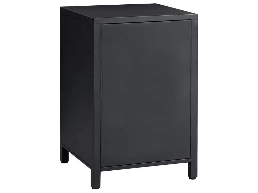 Outdoor Kitchen Cabinet ROCHA Graphite Grey Metal_1079716