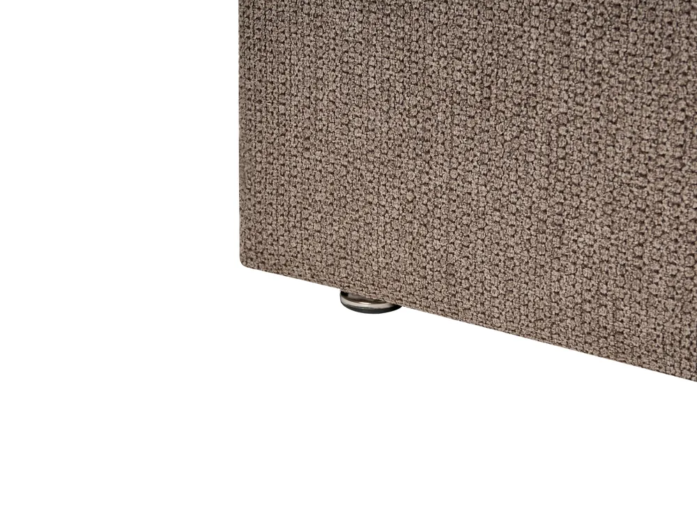 Ottoman Bed TARASCON Fabric Taupe 180 x 200 cm (EU Super King)_1020392