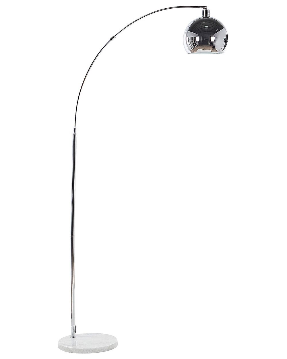 Stehlampe PAROO Metall Silber